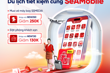 SIÊU ƯU ĐÃI MUA VÉ MÁY BAY, ĐẶT PHÒNG KHÁCH SẠN SSMEDIA TRÊN SEAMOBILE